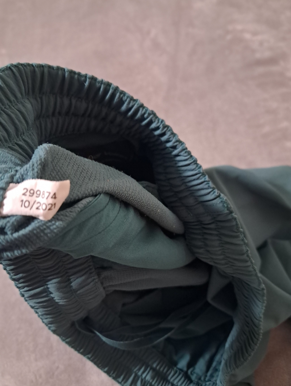 Outdoor Voices Rectrek Womens Green Teal Elastic Waist Pants Pockets Hiking XL. - Picture 8 of 8